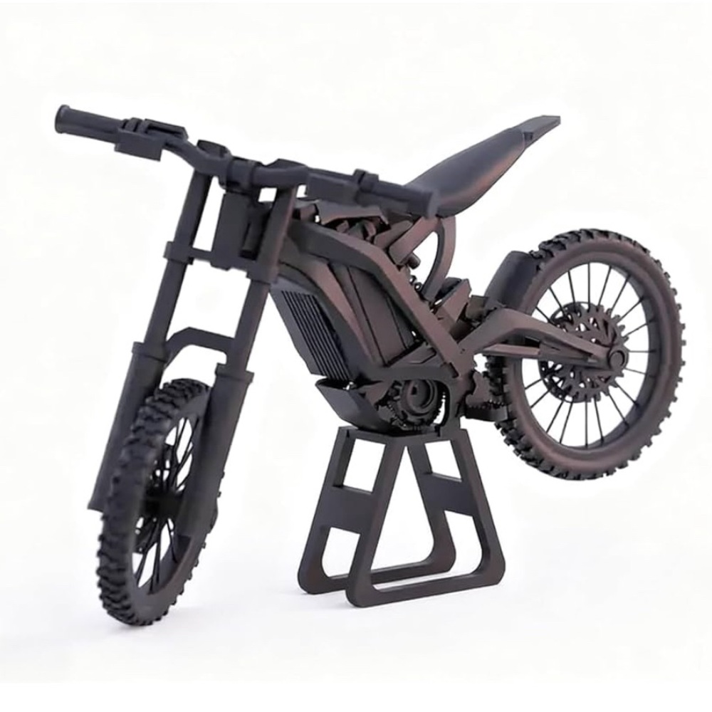 Black Dirtbike Motorcycle LBX Kit Model